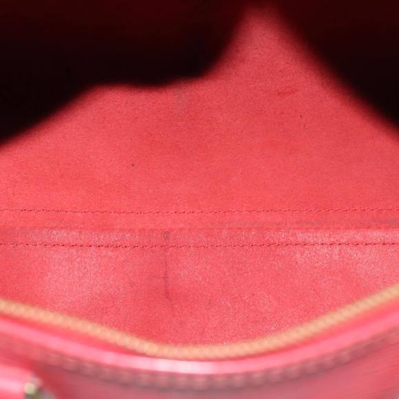 LOUIS VUITTON Epi Speedy 30 Hand Bag Castilian Red M43007 LV Auth 76072 - Picture 11 of 16